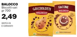 GrosMarket BALOCCO Biscotti vari offerta