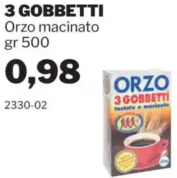 GrosMarket 3 GOBBETTI Orzo macinato offerta