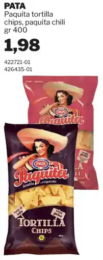 GrosMarket PATA Paquita tortilla chips, paquita chili offerta