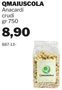 GrosMarket QMAIUSCOLA Anacardi crudi offerta