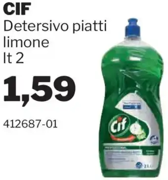 GrosMarket CIF Detersivo piatti limone offerta