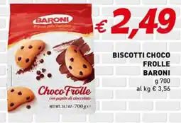 Coal Biscotti choco frolle BARONI offerta