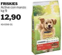 GrosMarket FRISKIES Active con manzo offerta