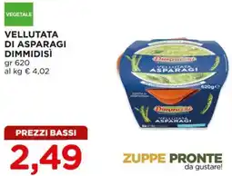 Alì Supermercati Vellutata di asparagi DIMMIDISÌ offerta