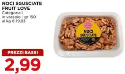 Alì Supermercati Noci sgusciate fruit love offerta