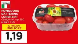 Alì Supermercati Pomodoro datterino LORENZINI offerta