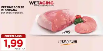 Alì Supermercati Fettine scelte di sorana offerta