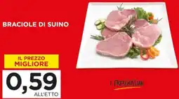 Alì Supermercati Braciole di suino offerta