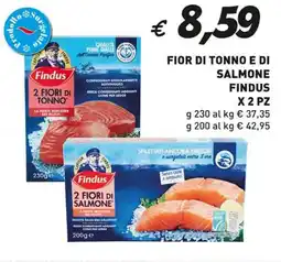 Coal Fior di tonno e di salmone FINDUS offerta