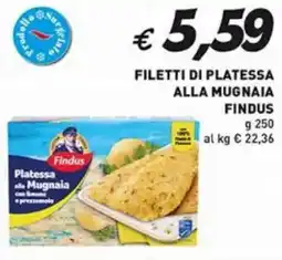 Coal Filetti di platessa alla mugnaia FINDUS offerta