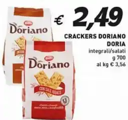 Coal Crackers doriano doria integrali/salati offerta