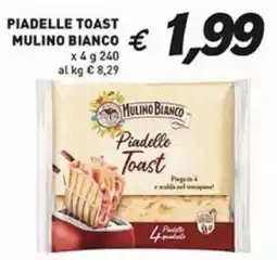 Coal Piadelle toast MULINO BIANCO offerta