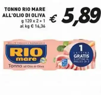 Coal Tonno rio mare all'olio di oliva offerta