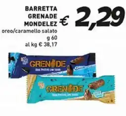 Coal Barretta grenade mondelez oreo/caramello salato offerta