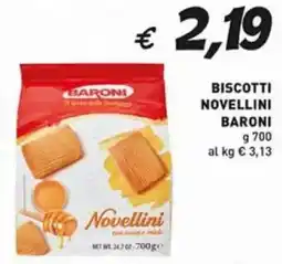 Coal Biscotti novellini BARONI offerta