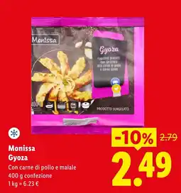 Lidl Monissa Gyoza offerta