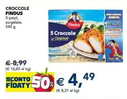 Esselunga Croccole FINDUS offerta