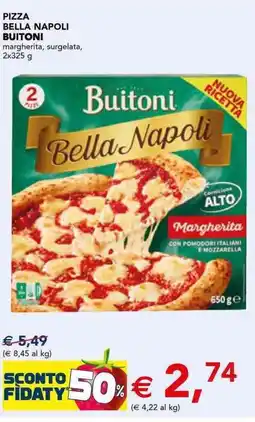 Esselunga Pizza bella napoli BUITONI offerta