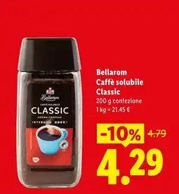 Lidl Bellarom Caffè solubile Classic offerta