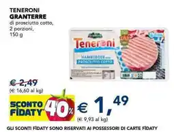 Esselunga Teneroni GRANTERRE offerta