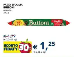 Esselunga Pasta sfoglia BUITONI offerta