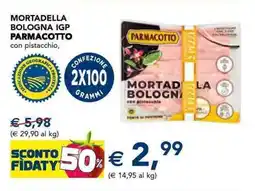 Esselunga Mortadella bologna IGP PARMACOTTO offerta