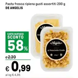 Iper La Grande Pasta fresca ripiena DE ANGELIS offerta