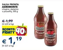 Esselunga Salsa pronta AGROMONTE offerta
