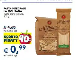 Esselunga Pasta integrale LA MOLISANA offerta
