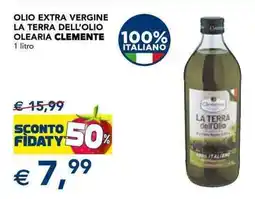 Esselunga Olio extra vergine la terra dell'olio olearia CLEMENTE offerta