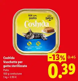 Lidl Coshida Vaschette per gatto sterilizzato offerta