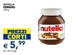 Esselunga Nutella FERRERO offerta