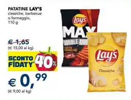 Esselunga Patatine LAY'S offerta