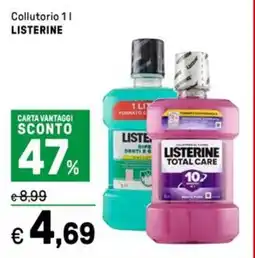 Iper La Grande Collutorio LISTERINE offerta