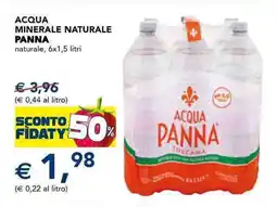 Esselunga Minerale naturale PANNA offerta