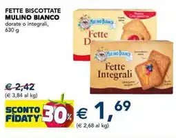 Esselunga Fette biscottate MULINO BIANCO offerta
