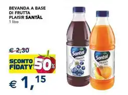 Esselunga Bevanda a base di frutta plaisir SANTÀL offerta