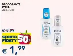 Esselunga Deodorante LYCIA vapo offerta