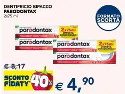 Esselunga Dentifricio bipacco PARODONTAX offerta