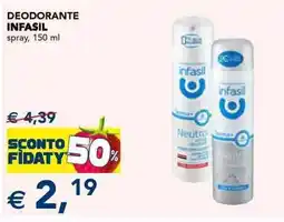 Esselunga Deodorante INFASIL offerta