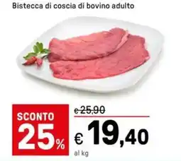 Iper La Grande Bistecca di coscia di bovino adulto offerta