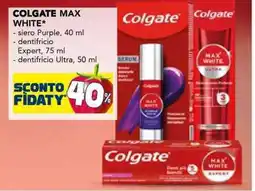 Esselunga Colgate max white offerta