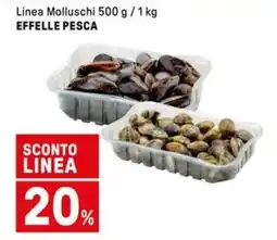 Iper La Grande Linea Molluschi EFFELLE PESCA offerta