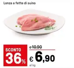 Iper La Grande Lonza a fette di suino offerta