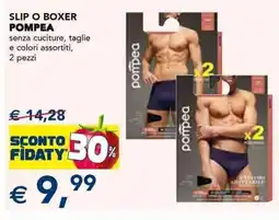 Esselunga Slip o boxer POMPEA offerta