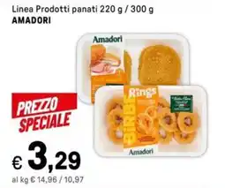 Iper La Grande Linea Prodotti panati AMADORI offerta