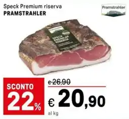 Iper La Grande Speck Premium riserva PRAMSTRAHLER offerta