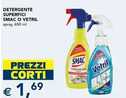 Esselunga Detergente superfici SMAC O VETRIL offerta