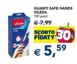 Esselunga Guanti safe hands VILEDA offerta