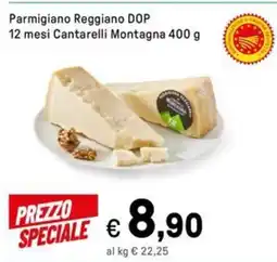 Iper La Grande Parmigiano Reggiano DOP 12 mesi Cantarelli Montagna offerta